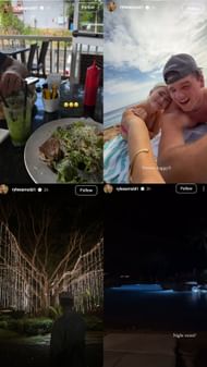 Screenshot of Arnold’s Instagram stories - Source: via @ryleearnold1 on Instagram